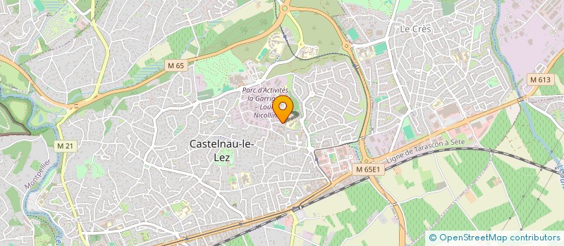 localisation de l'entreprise MONSIEUR MAXIME DEJEAN  CASTELNAU-LE-LEZ