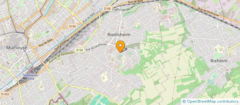 localisation de l'entreprise MONSIEUR MAXIME DEL PIRO  RIEDISHEIM