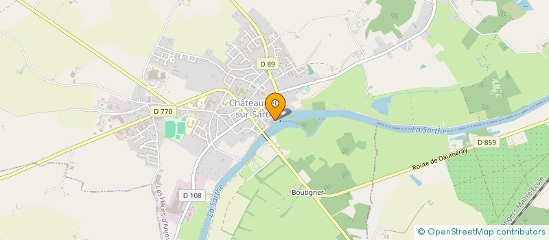 localisation de l'entreprise MONSIEUR MAXIME DELABBEY  SURGERES