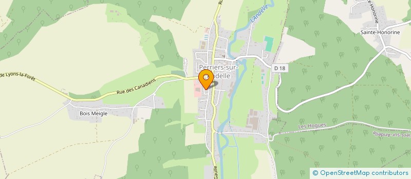 localisation de l'entreprise MONSIEUR MAXIME DELAMARE  LE THUIT DE L'OISON