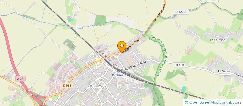 localisation de l'entreprise MONSIEUR MAXIME DELANNOY  ORCHIES