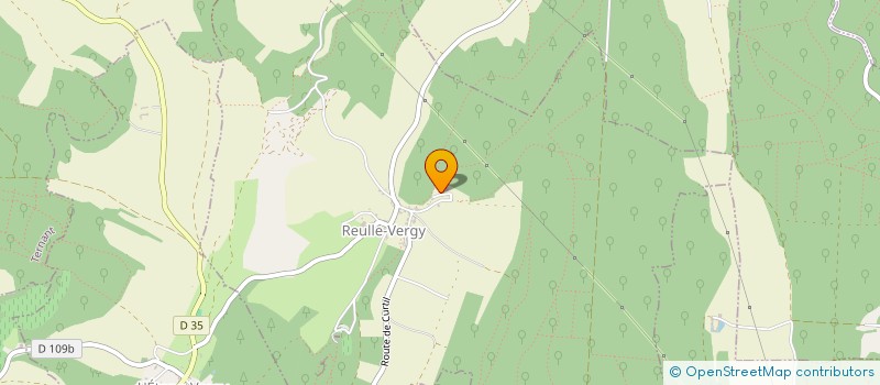 localisation de l'entreprise MONSIEUR MAXIME DELAUNAY  REULLE-VERGY