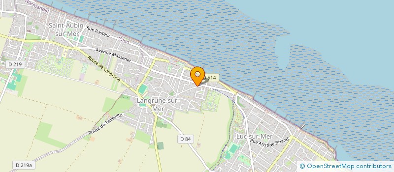 localisation de l'entreprise MONSIEUR MAXIME DELBASSE à LANGRUNE-SUR-MER