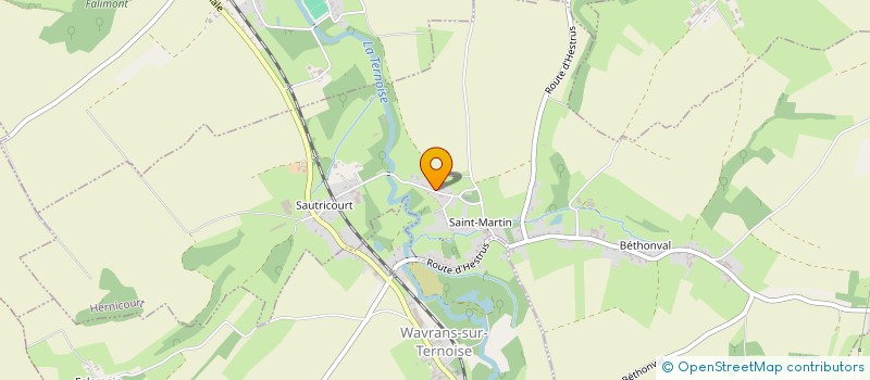 localisation de l'entreprise MONSIEUR MAXIME DELBE  ROELLECOURT