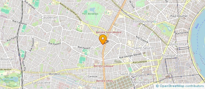 localisation de l'entreprise MONSIEUR MAXIME DELBOSC à BORDEAUX