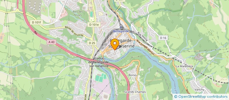 localisation de l'entreprise MONSIEUR MAXIME DELBRUYERE à VALSERHONE