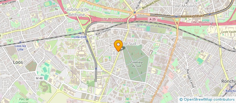 localisation de l'entreprise MONSIEUR MAXIME DELCOURT à LILLE