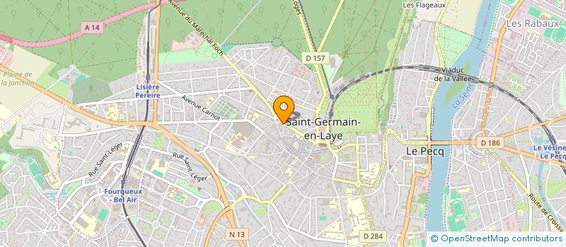 localisation de l'entreprise MONSIEUR MAXIME DELESPAUL  SAINT-GERMAIN-EN-LAYE