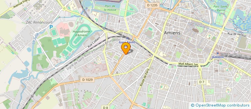 localisation de l'entreprise MONSIEUR MAXIME DELEU à AMIENS
