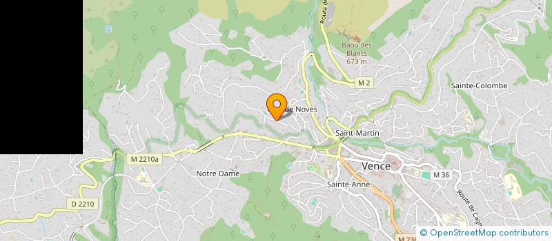 localisation de l'entreprise MONSIEUR MAXIME DELL AGNELLO  VENCE