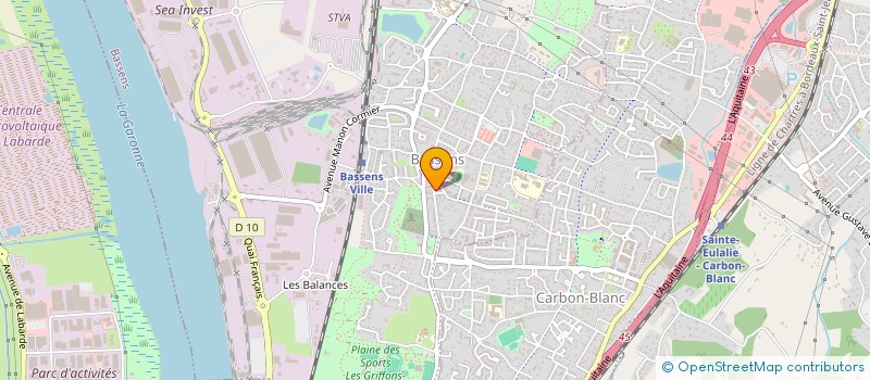 localisation de l'entreprise MONSIEUR MAXIME DELMAS  BASSENS