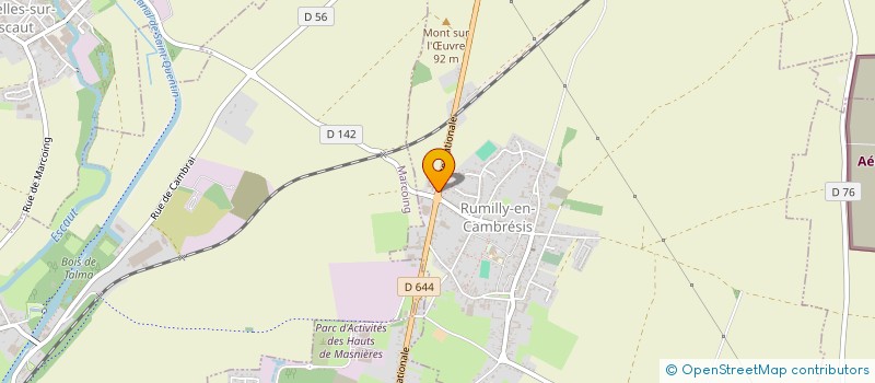 localisation de l'entreprise MONSIEUR MAXIME DELOFFRE  RUMILLY-EN-CAMBRESIS