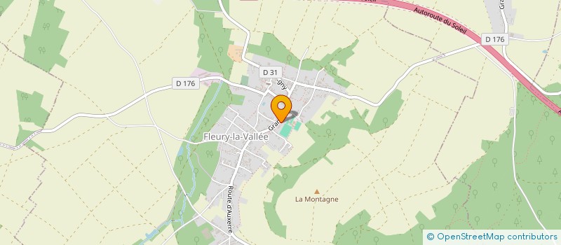 localisation de l'entreprise MONSIEUR MAXIME DELOHEN  FLEURY-LA-VALLEE