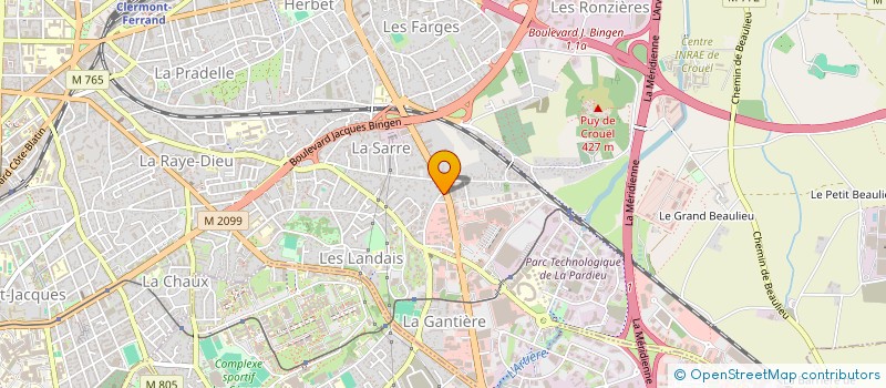 localisation de l'entreprise MONSIEUR MAXIME DELONGVERT  CLERMONT-FERRAND