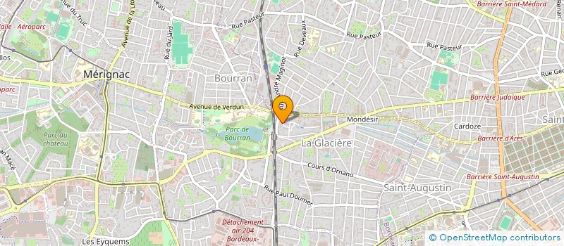 localisation de l'entreprise MONSIEUR MAXIME DELPECH à MERIGNAC