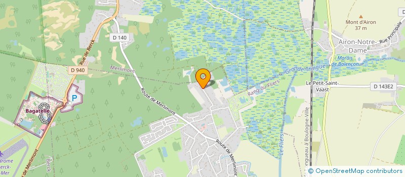 localisation de l'entreprise MONSIEUR MAXIME DELRU  RANG-DU-FLIERS