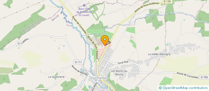 localisation de l'entreprise MONSIEUR MAXIME DEMONIE  CORMEILLES