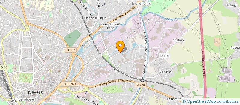 localisation de l'entreprise MONSIEUR MAXIME DEMUTH à NEVERS