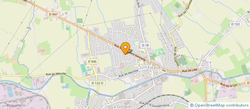 localisation de l'entreprise MONSIEUR MAXIME DENIS  ESTAIRES