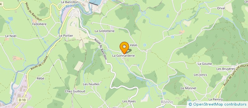localisation de l'entreprise MONSIEUR MAXIME DENONFOUX à RONNO