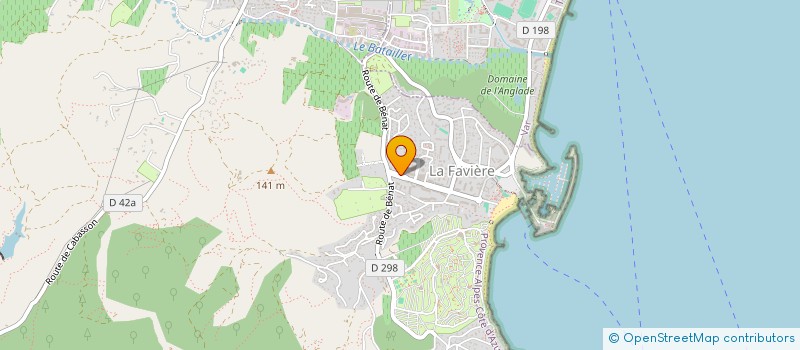 localisation de l'entreprise MONSIEUR MAXIME DENYS  BORMES-LES-MIMOSAS