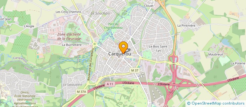 localisation de l'entreprise MONSIEUR MAXIME DEPAIFVE  CARQUEFOU