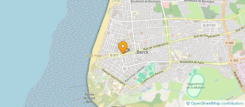 localisation de l'entreprise MONSIEUR MAXIME DEPEME à BERCK