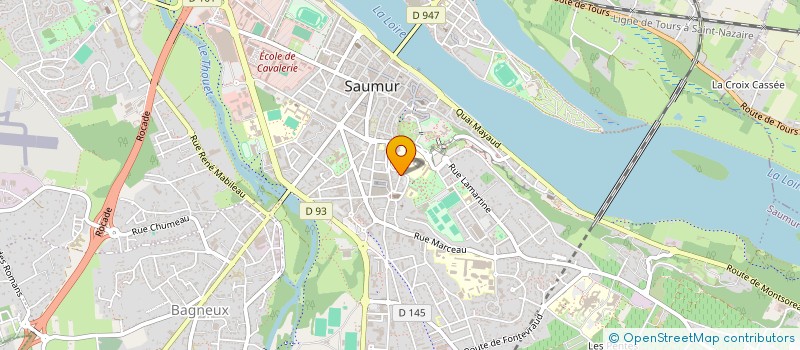 localisation de l'entreprise MONSIEUR MAXIME DEPINOY à SAUMUR
