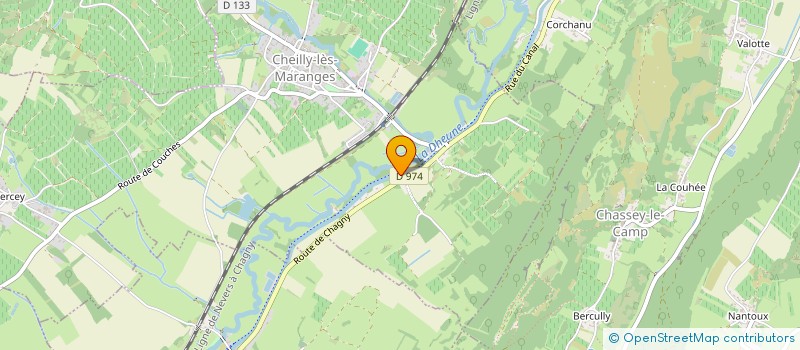 localisation de l'entreprise MONSIEUR MAXIME DERATS  CHEILLY-LES-MARANGES