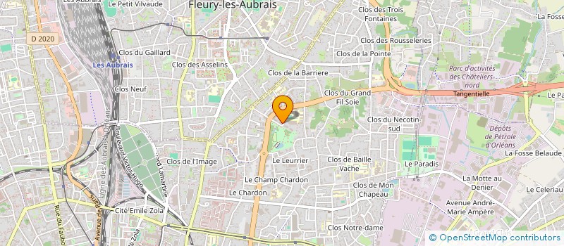 localisation de l'entreprise MONSIEUR MAXIME DEREAU  ORLEANS