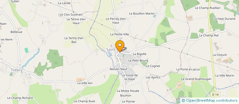 localisation de l'entreprise MONSIEUR MAXIME DERIA à SAINT-GLEN
