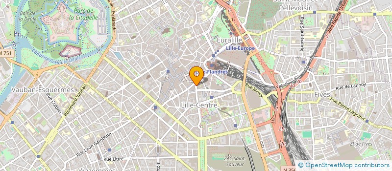 localisation de l'entreprise MONSIEUR MAXIME DERUY à LILLE