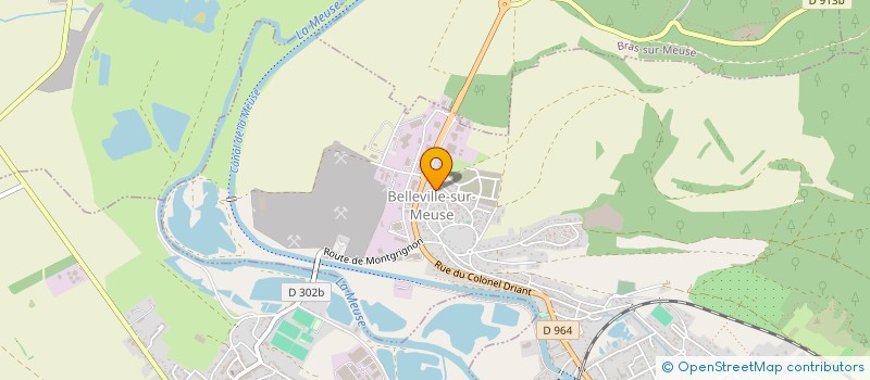 localisation de l'entreprise MONSIEUR MAXIME DERVAUX à BELLEVILLE-SUR-MEUSE