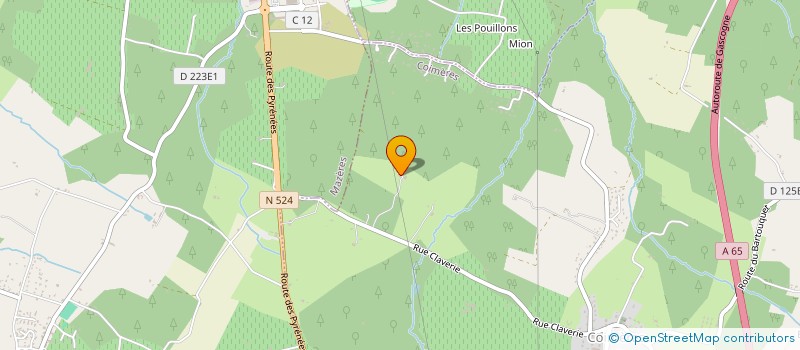 localisation de l'entreprise MONSIEUR MAXIME DESANDRE  COIMERES