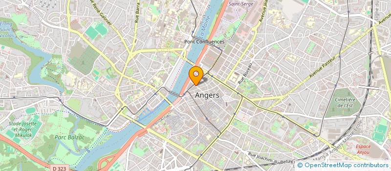 localisation de l'entreprise MONSIEUR MAXIME DESCHAMP à ANGERS