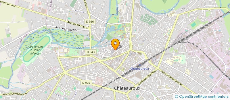 localisation de l'entreprise MONSIEUR MAXIME DESFOSSE à CHATEAUROUX