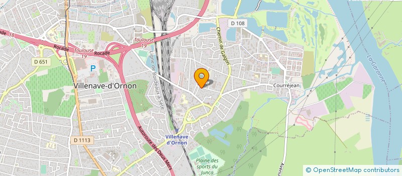 localisation de l'entreprise MONSIEUR MAXIME DESOUCHE  VILLENAVE-D'ORNON