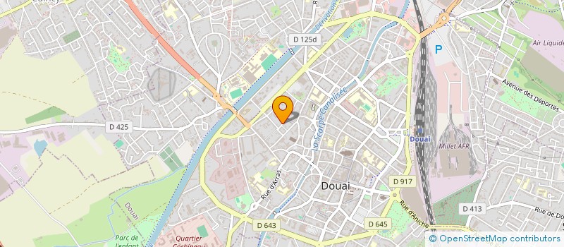 localisation de l'entreprise MONSIEUR MAXIME DESPERRIER à DOUAI
