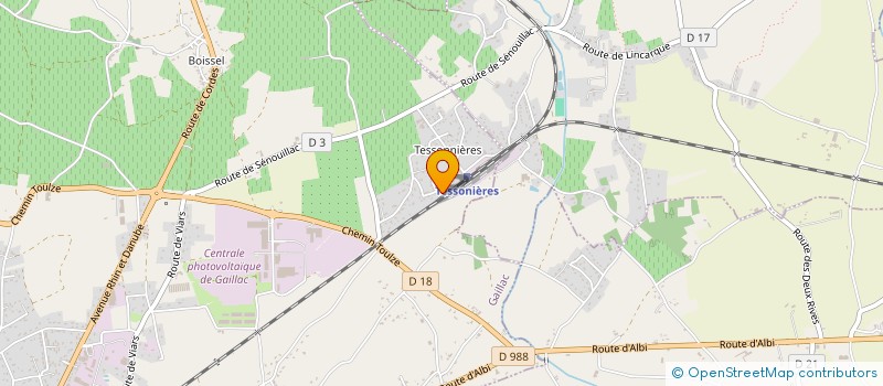 localisation de l'entreprise MONSIEUR MAXIME DESPRETZ  GAILLAC