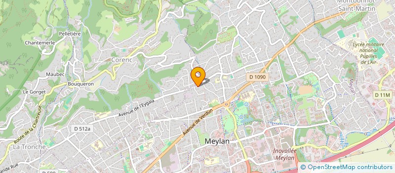 localisation de l'entreprise MONSIEUR MAXIME DETAVERNIER  REVENTIN-VAUGRIS