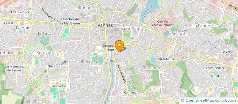 localisation de l'entreprise MONSIEUR MAXIME DEVERRIERE à VANNES