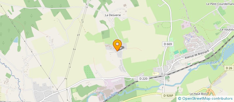 localisation de l'entreprise MONSIEUR MAXIME DHALLEWYN à RAI