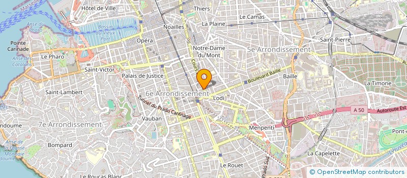 localisation de l'entreprise MONSIEUR MAXIME DI CHIARO à MARSEILLE