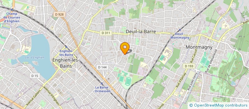 localisation de l'entreprise MONSIEUR MAXIME DI PAOLO  DEUIL-LA-BARRE