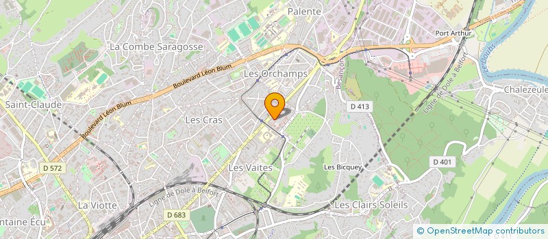 localisation de l'entreprise MONSIEUR MAXIME DIFFALAH à BESANCON