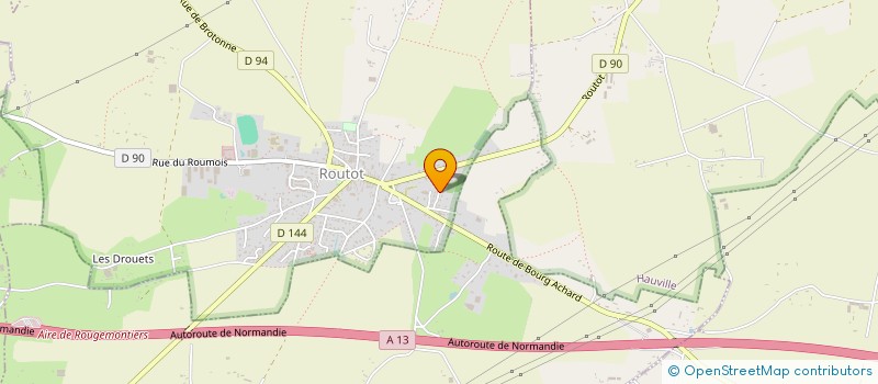 localisation de l'entreprise MONSIEUR MAXIME DIGEON  ROUTOT