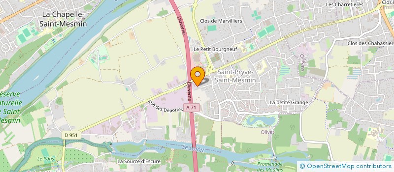 localisation de l'entreprise MONSIEUR MAXIME DION  SAINT-PRYVE-SAINT-MESMIN