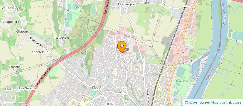 localisation de l'entreprise MONSIEUR MAXIME DJEBABRA  MACON