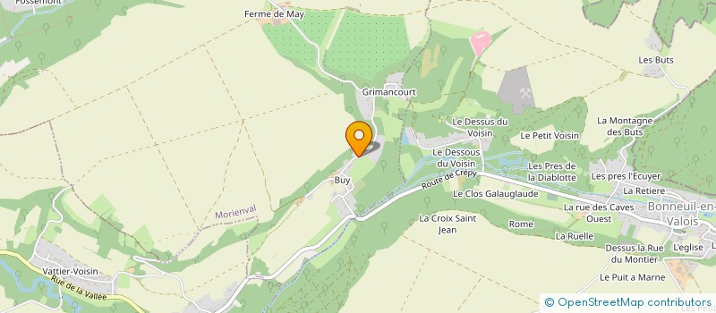 localisation de l'entreprise MONSIEUR MAXIME DOCCLO  MORIENVAL