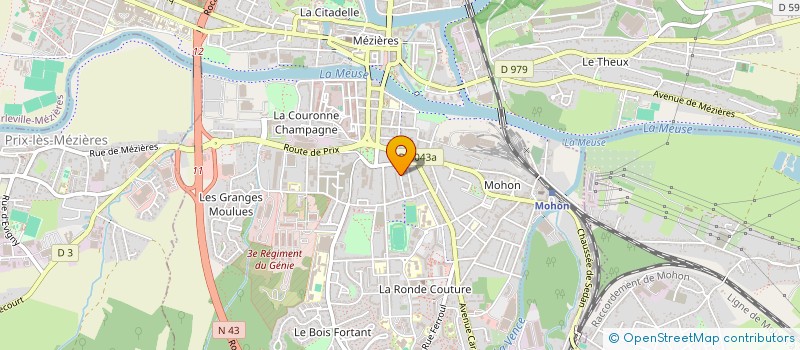 localisation de l'entreprise MONSIEUR MAXIME DOMBRAY  PRIX-LES-MEZIERES